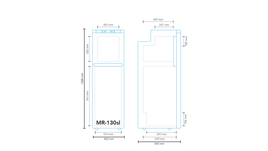 Køleskab kompressor MR-130sl