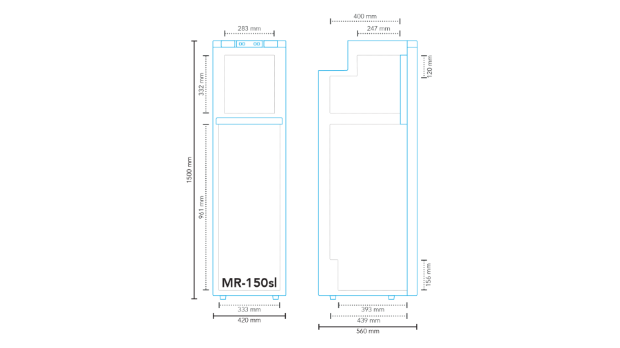 Køleskab kompressor MR-150sl