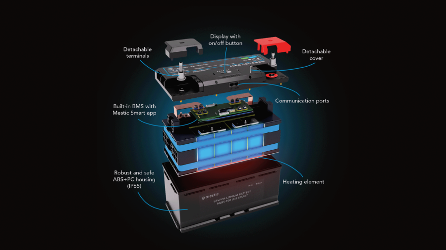 Lithium batteri MLBS-150 LN5 smart
