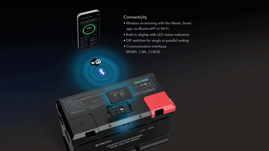 Lithium batteri MLBS-150 LN5 smart