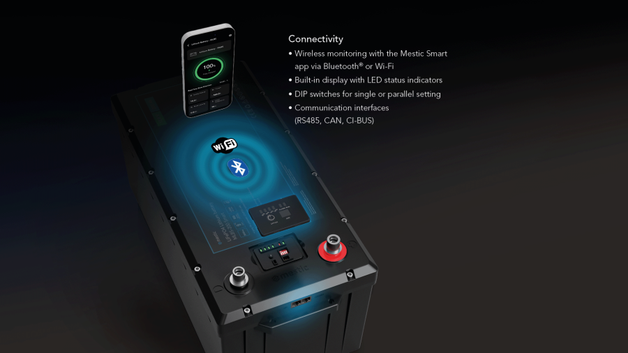 Lithium batteri MLBS-200 smart