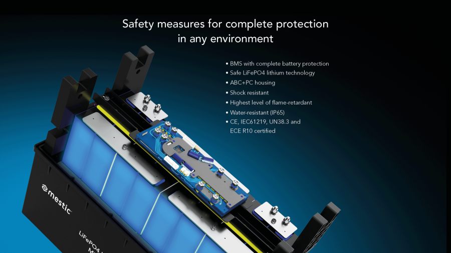 Lithium batteri MLBS-300 smart