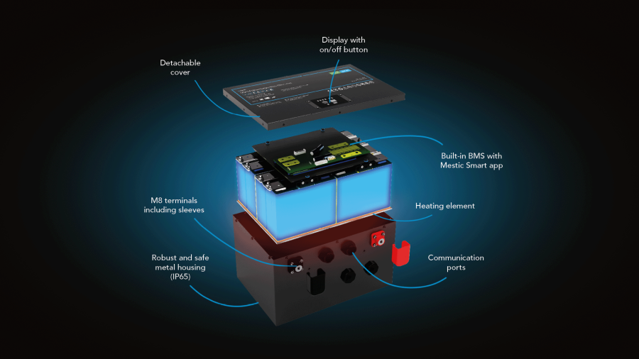 Lithium batteri MLBS-300mc smart