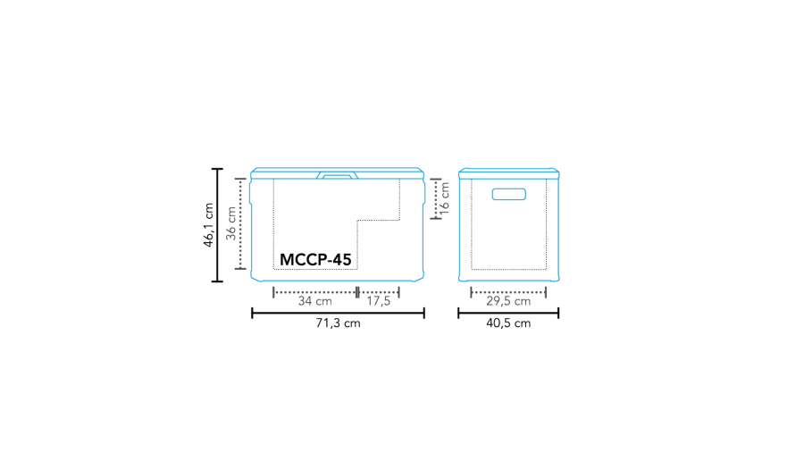 Køleboks kompressor MCCP-45 AC/DC