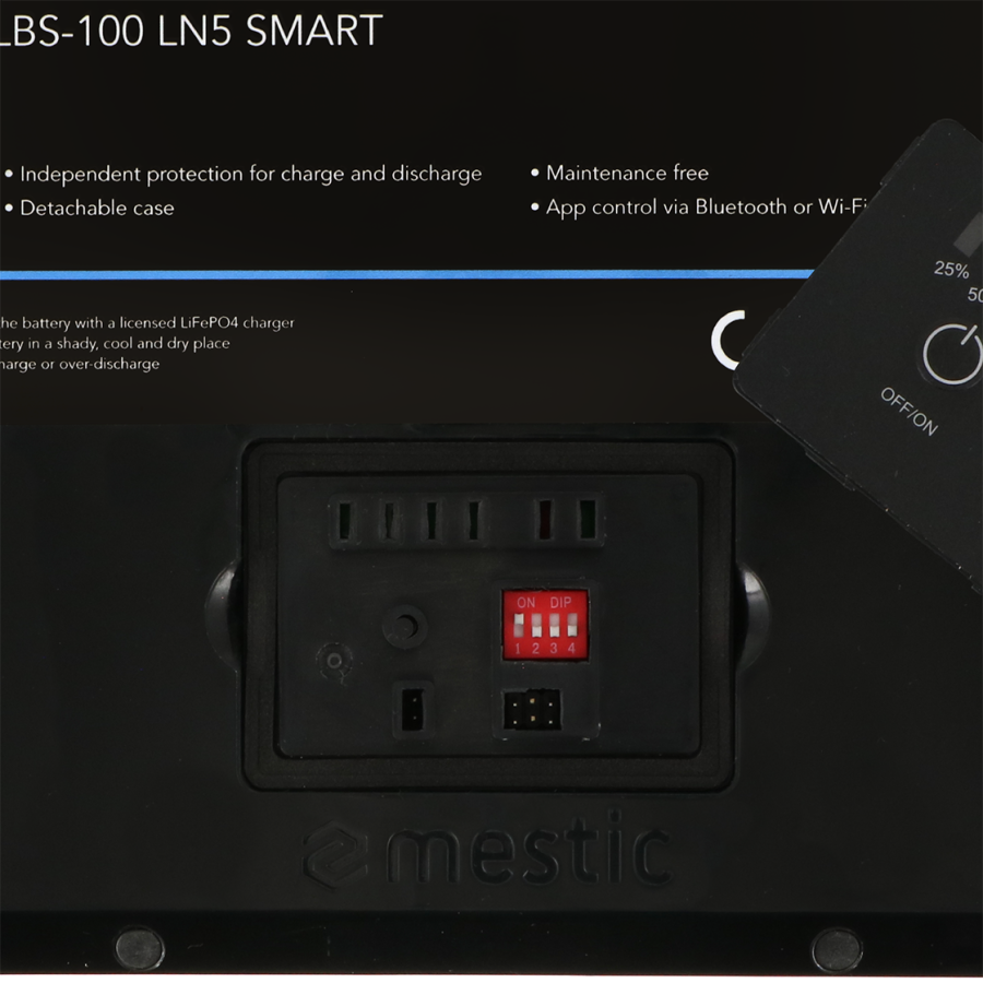 Lithium batteri MLBS-100 LN5 smart